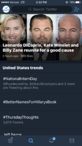 National Intern Day Trending in US
