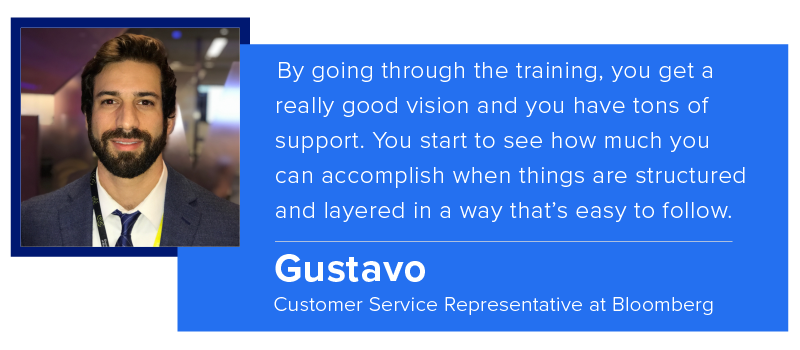 bloomberg customer service representative gustavo reis wayup