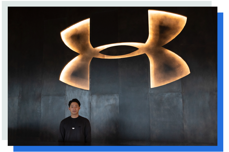 Under Armour David Chung shoe designer q and a q&A wayup internship apply rookie program design internship intern