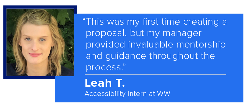 WW internship program weight watchers internship wayup internships apply